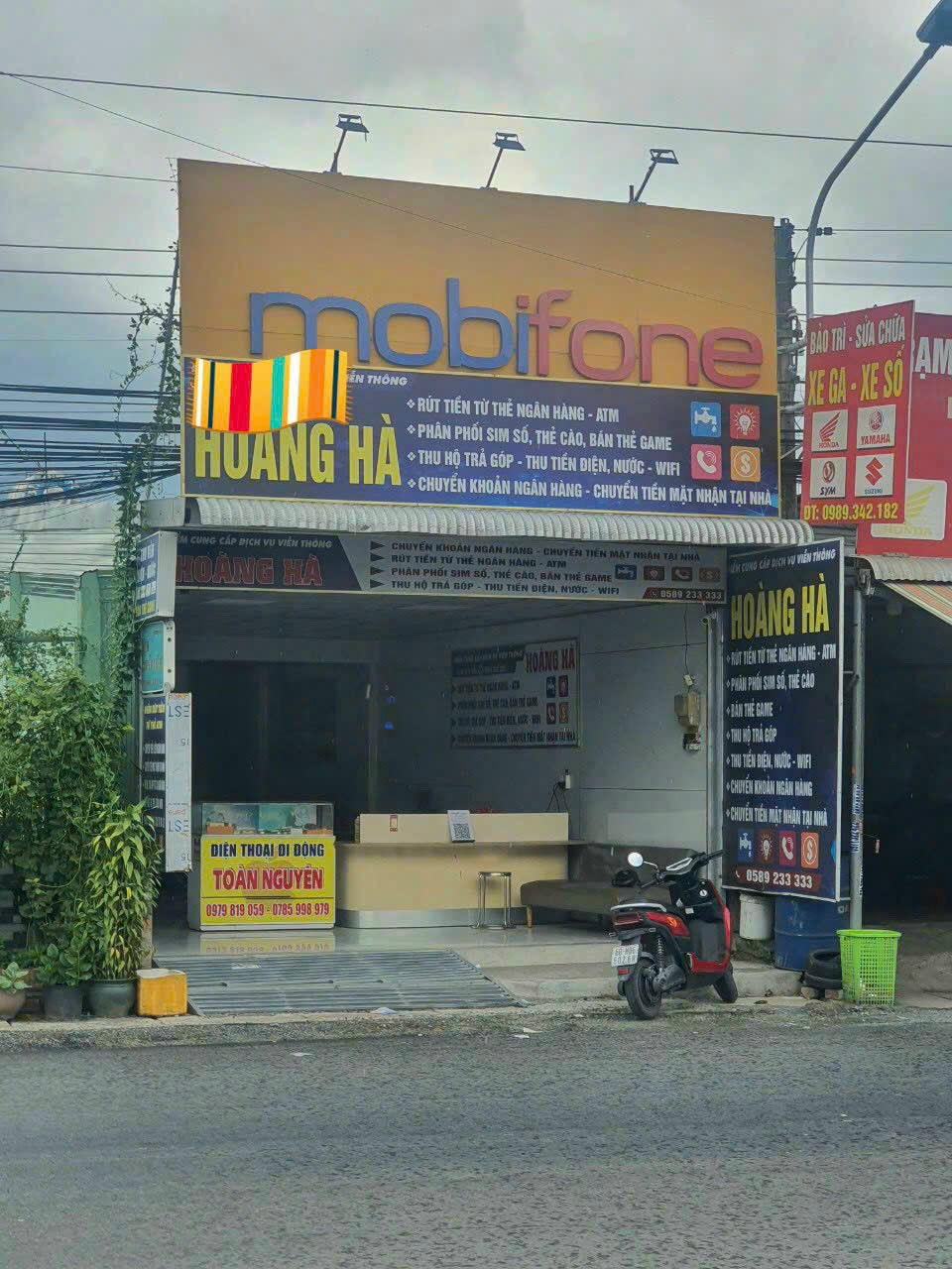 Bán Nhà mặt tiền đường Hùng Vương, đối diện UBND xã Phước An