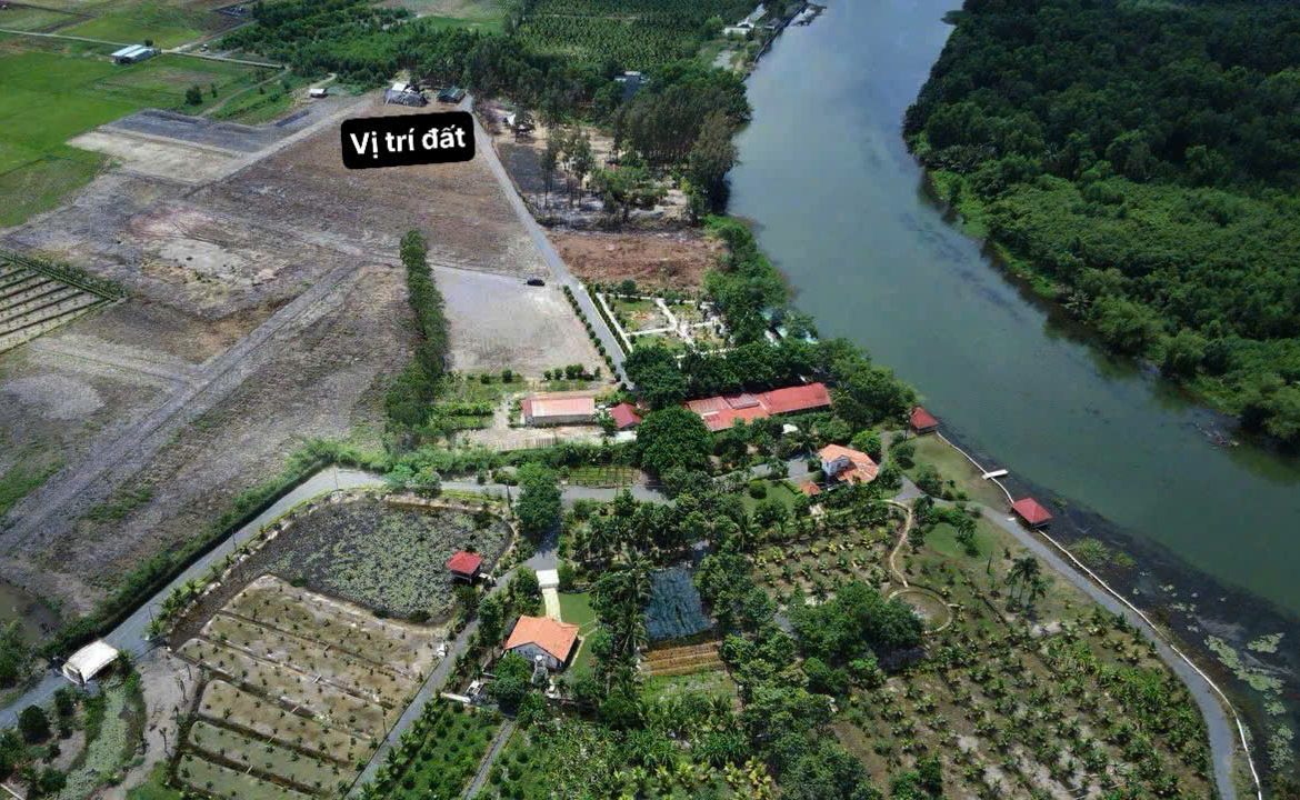 bán đất vườn nhơn trạch gần sông thuộc xã vĩnh thanh
